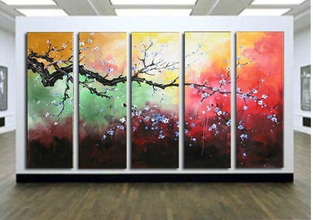 FRAMED--Framed-Stretched-0-Modern-Oil-Painting-Huge-font-b-Flower-b-font-Oil-Painting.jpg