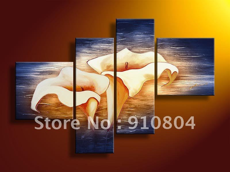 Framed-4-Panels-100-Handpainted-Huge-Wall-Art-Modern-font-b-Oil-b-font-font-b.jpg