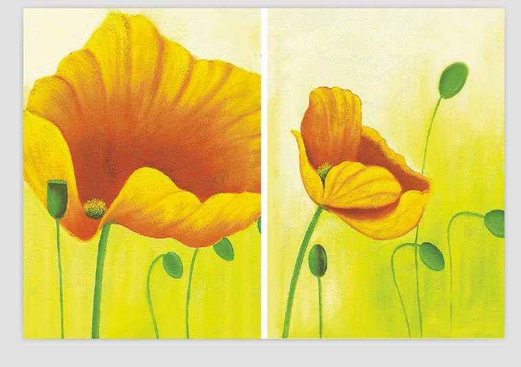 Free-Shipping--Handpainted-Flower-Oil-Painting-on-Canvas-Wall-Art-Top-Home-Decoration-JYJLV076.jpg