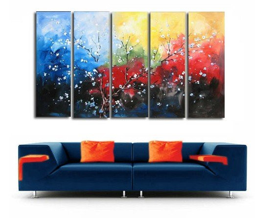 The-Plum-Blossom-Huge-5-Panels-Handmade-Modern-Flower-Oil-Painting-on-Canvas-Wall-Art-Top-10.jpg