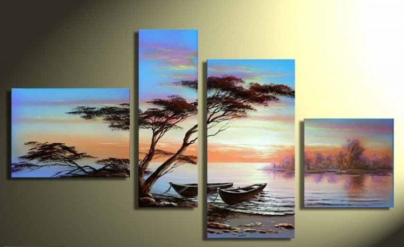 Free-Shipping--100-Handpainted-African-Landscape-Oil-Painting-on-Canvas-Top-Home-Decoration-JYJLV154.jpg