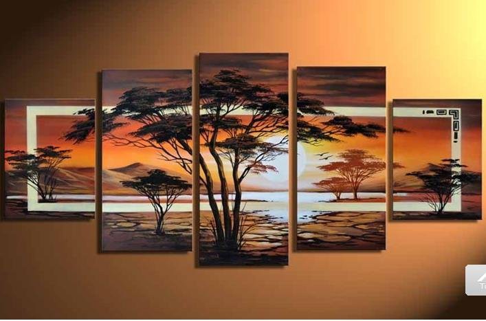 The-African-Impression--100-Handmade-Modern-Landscape-Oil-Painting-On-Canvas-Large-Wall-Art-Top.jpg