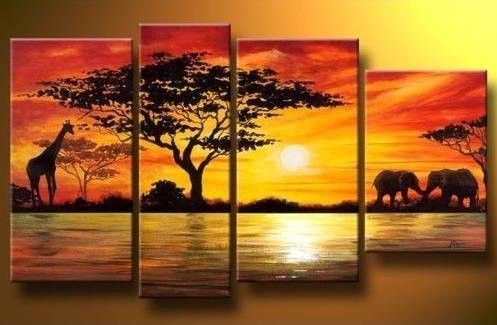 The-African-Impression--100-Handmade-Modern-Landscape-Oil-Painting-On-Canvas-Large-Wall-Art-Top-1.jpg