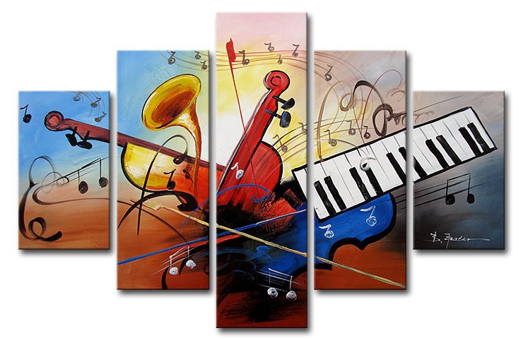 hand-painted-artwork-The-font-b-Music-b-font-violin-High-Q-Wall-Decor-Landscape-Oil-1.jpg