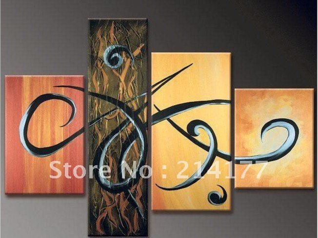 Free-shipping-100-handmade-black-white-font-b-abstract-b-font-art-painting-4pcs-per-set.jpg