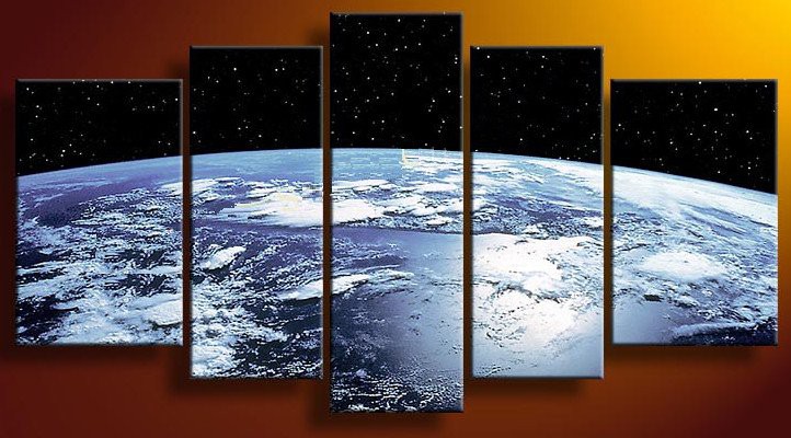 The-Earth-Map-5-Piece-Huge-100-Handmade-Modern-Canvas-Oil-Painting-Wall-Art-Top-Home.jpg