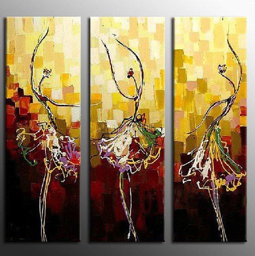 The-Dancers-Free-Shipping--100-Handpainted-Modern-Oil-Painting-Canvas-Art-Top-Home-Decoration-JYJLV183.jpg