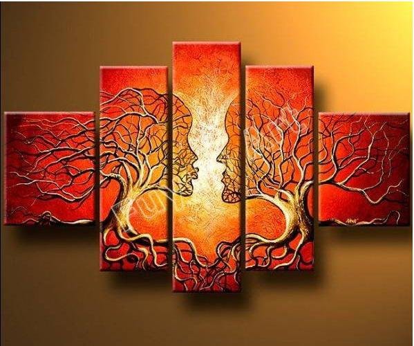 The-Lovers-5-Piece-Huge-100-Handmade-Modern-Canvas-Painting-Large-Wall-Art-Top-Home-Decoration.jpg