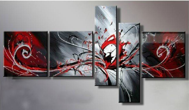 Large-5-Panel-Free-Shipping--Handmade-Modern-Oil-Painting-On-Canvas-Wall-Art-Top-Home.jpg