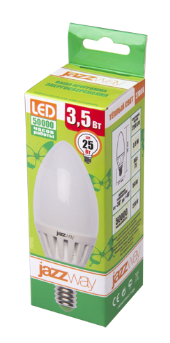 PL*ED- ECO-C37/PW 3.5w E14 4000K 250 Lm