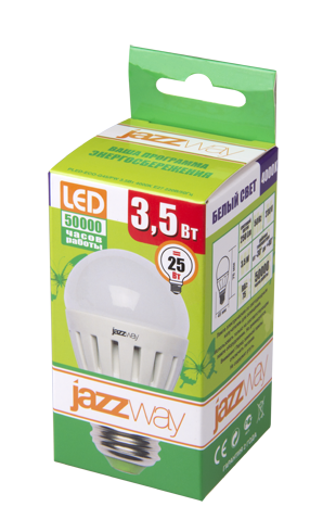 PL*ED- ECO-G45/PW 3.5w E27 4000K 250 Lm