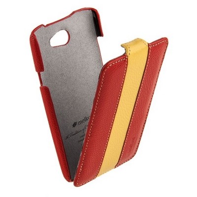 Чехол Melkco для HTC One X Limited Edition Jacka Type (Red Yellow LC).jpg
