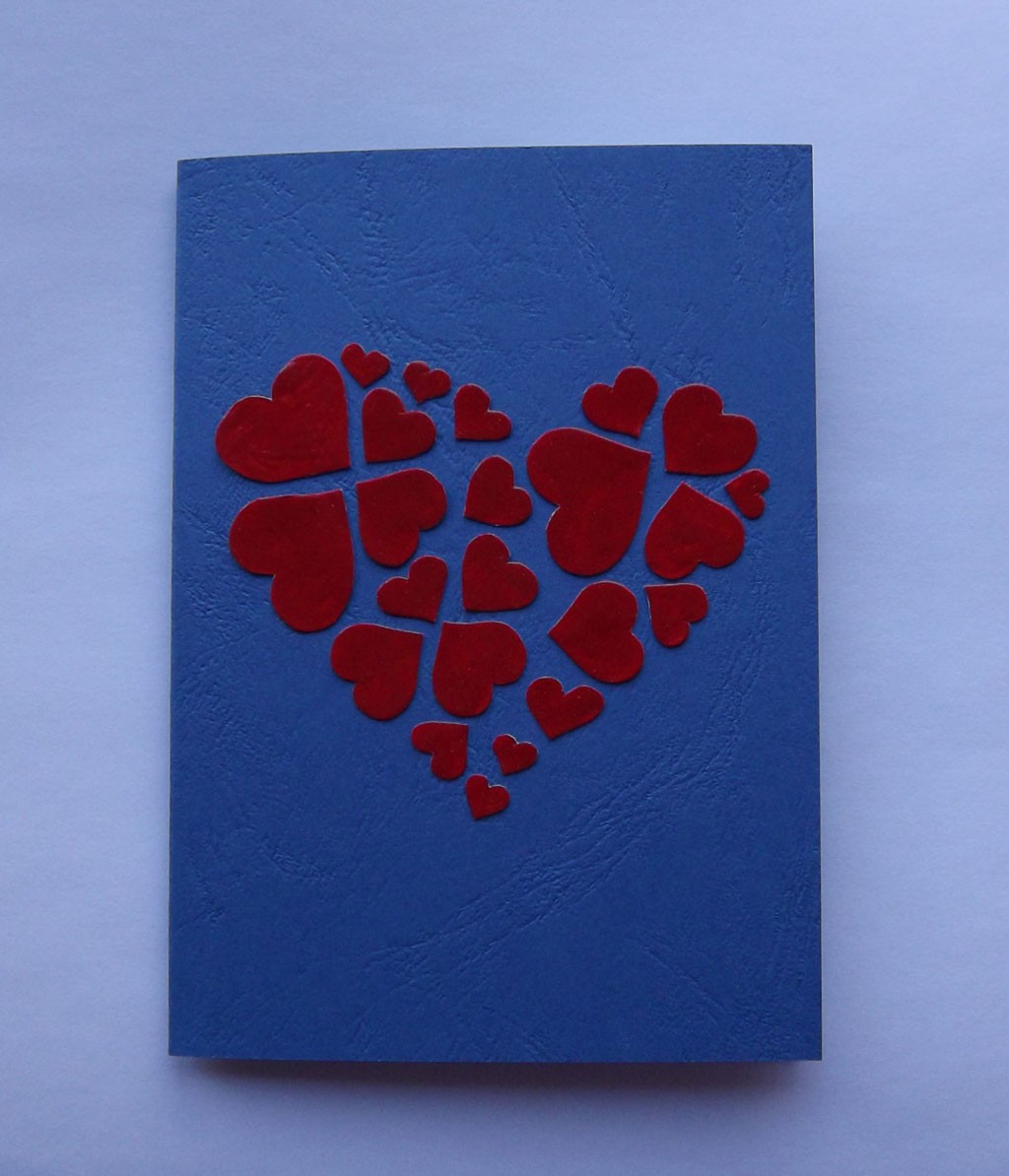 Сердце из сердечек