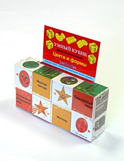 Умный кубик. Цвета и формы 130р