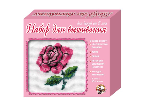 00317 Роза  набор для вышивания 115,00 руб