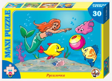 00203 Пазлы 30эл.(maxi) Русалочка 72,0