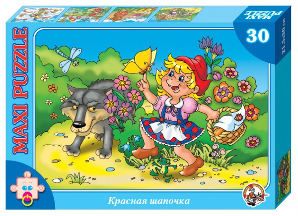 00335-00375 Пазлы 30эл.(maxi) Красная шапочка 72,0