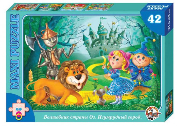 01085 Пазлы 42эл.(maxi) Изумрудный город 72,0