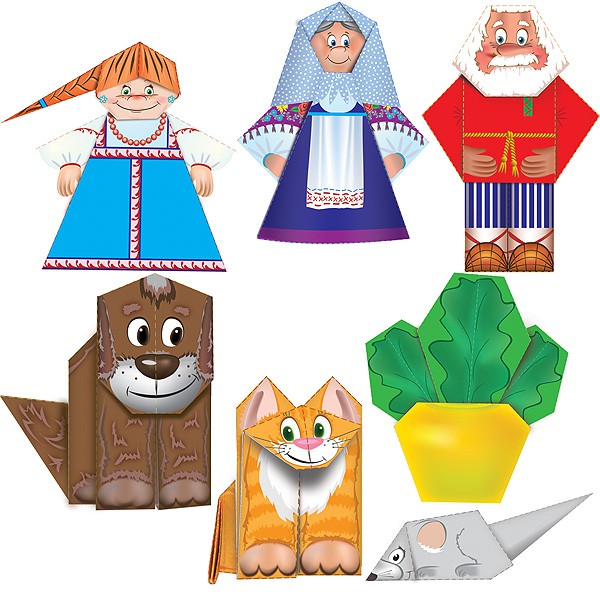 Игра-оригами   Репка_156 руб.