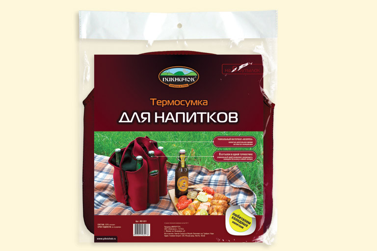Термосумка для напитков ПИКНИЧОК