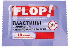 Пластины от  комаров FLOP! с аром. Чайного дерева .jpg