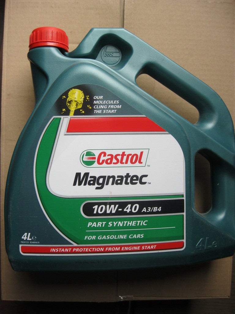 7.   Castrol Magnatec A3/B4 SAE 10W-40 4 800.