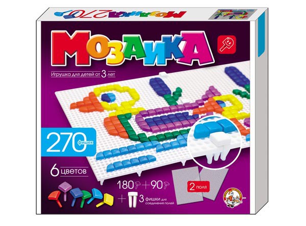 00977 Мозаика 270.180.90 цветная, 2 поля, 240,00