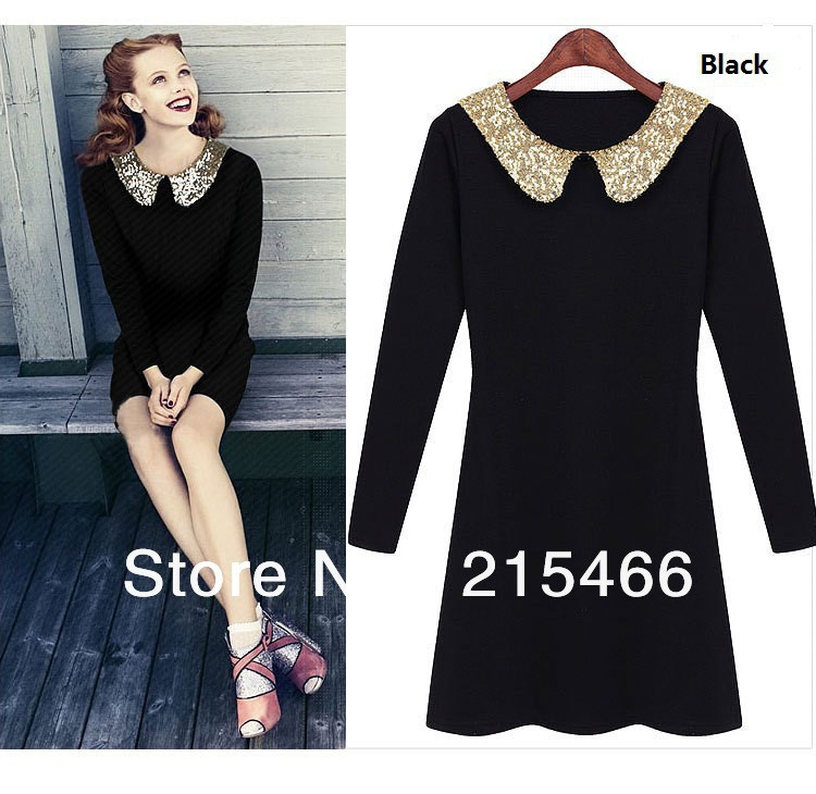 New-Women-s-Long-Sleeve-Spring-Autumn-One-piece-DressCute-Peter-pan-Collar-Slim-High-Quality.jpg