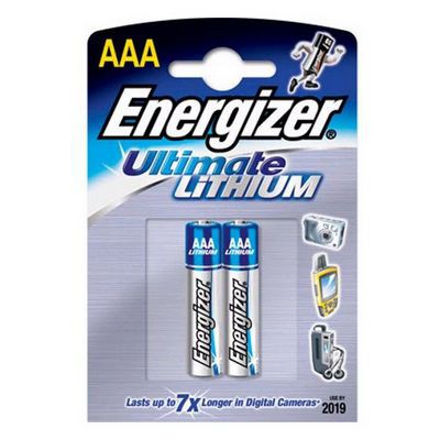 Energizer Ultimate L92 FR03/286 Lithium 1.5V BL2 85,10