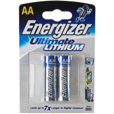 Energizer Ultimate L91 FR6/316 Lithium 1.5V BL2 85,10