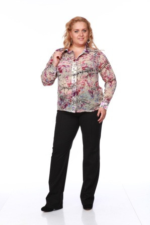 Блуза Айседора сиреневый купон Брюки РАНДЕВУ.jpg