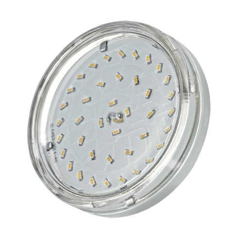 PL*ED- ECO-GX53  4.4w  3000K CLEAR 380 Lm