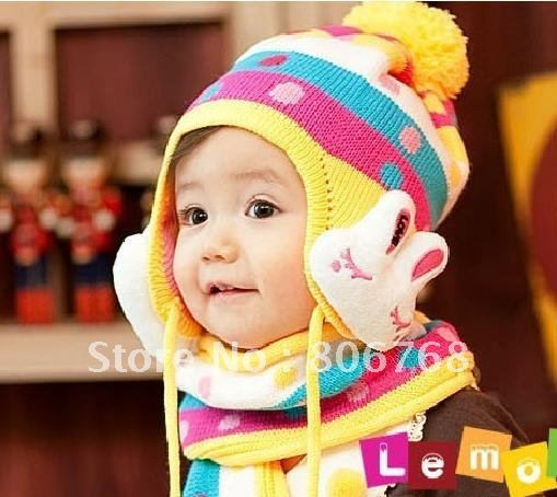 Winter-baby-cap-models-cartoon-rabbit-children-baby-wool-the-rainbow-hat-rainbow-scarf-Set-Free.jpg