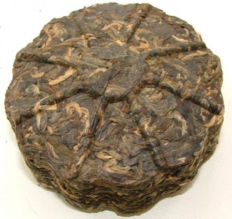 Зеленый дикий пуэр (Шен Юннань) (100гр горный).jpg