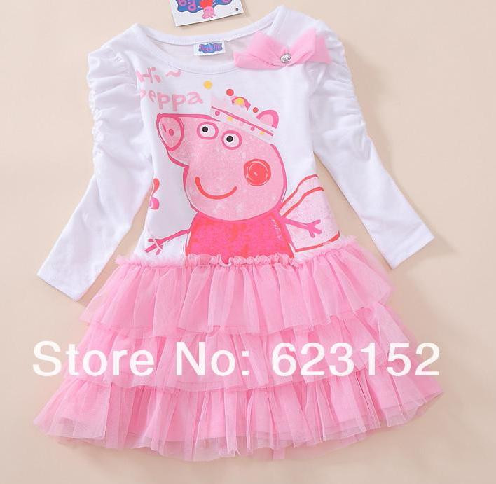 http://www.aliexpress.com/item/FREE-SHIPPINGA-5pcs-lot-Pink-Cartoon-Peppa-pig-yarn-dress-children-dress-yarns-100-cotton-girls/1223640752.html