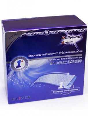 HOLLYWOOD SMILE WHITE STRIPS 1-HOUR EXPRESS