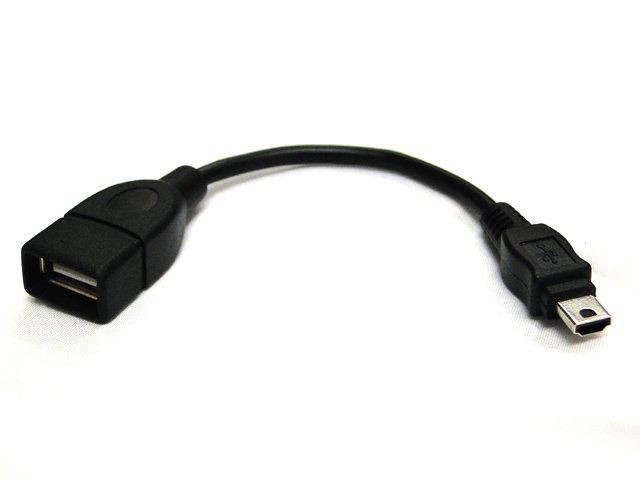 OTG-cable. MINI. Цена 25+%