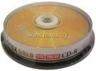 Mirex CD-R 700mb 24x GOLD (Cake-10) - 73 +%