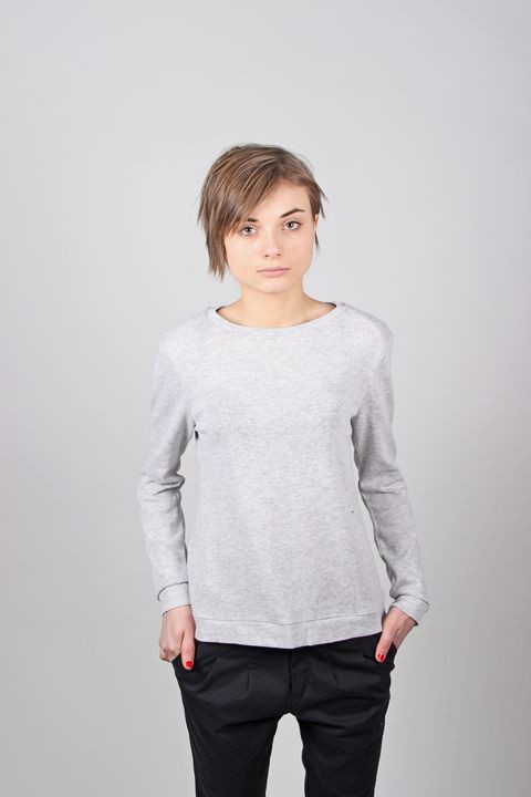 Luise Pop lt.grey melange  