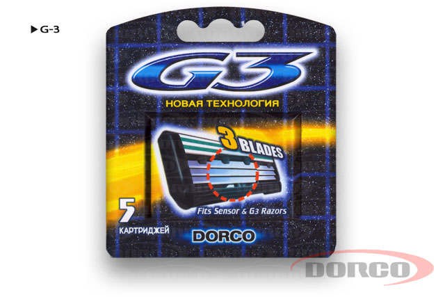 Dorco   G-3, 3 , .  (c  Gillette Sensor Exel).jpg