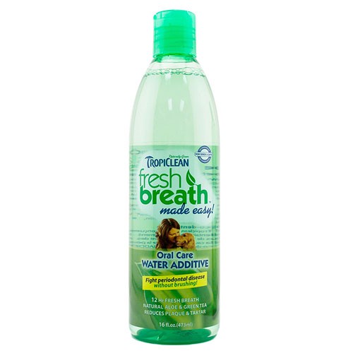 Tropiclean Fresh Breath   473ml.  385 .