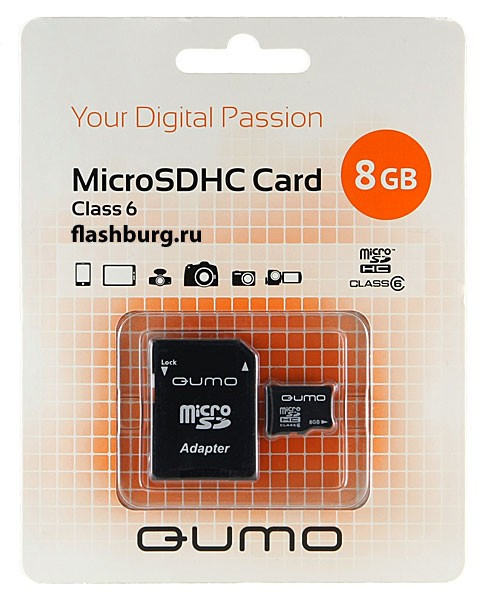 Micro SD 8Gb Qumo (SD adapter).jpg