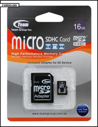 Micro SD 16Gb Team (SD adapter) class4.jpg