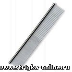 P220 Art*ero Co*mb short pin*s 18 cm, расческа хромированная с короткими зубчиками 6 евро,