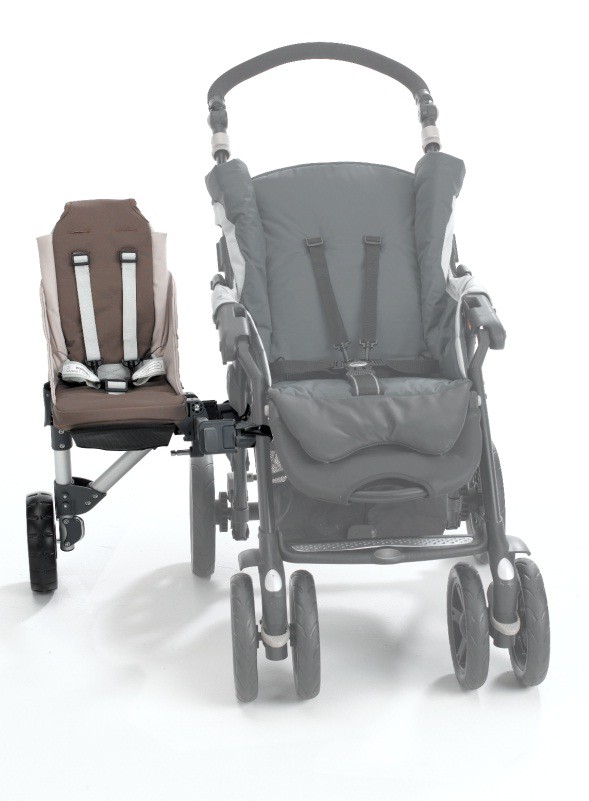 Buggypod Smorph 2 – универсальное дополнительное сиденье к детской коляске 