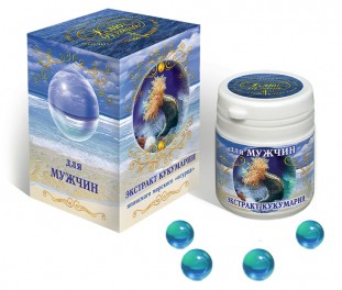 Экстракт Кукумарии - японского морского огурца (для мужчин) 166р