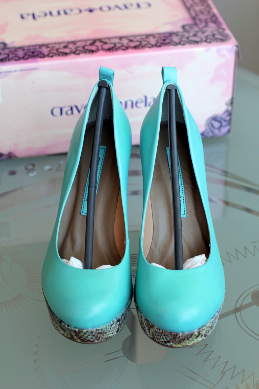 Туфли на скале с платформой Cravo&Canela (Бразилия), р.37