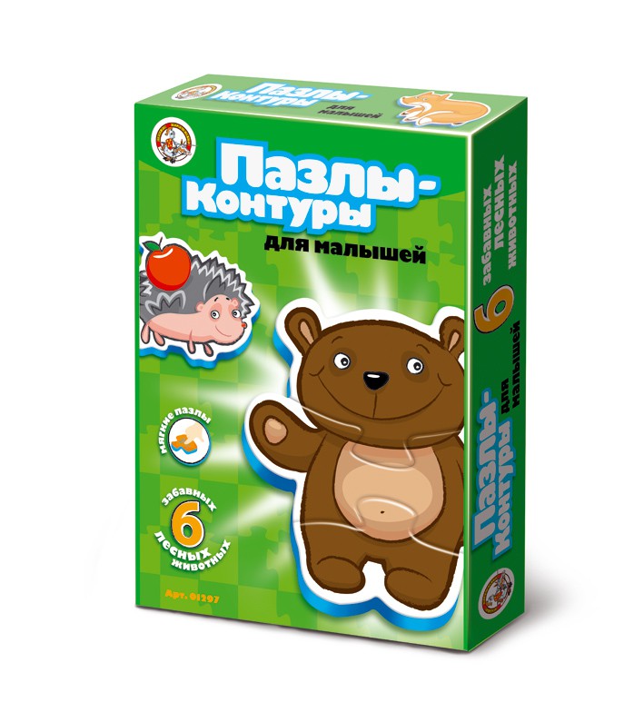 01297 Пазл-контур. Лесные животные  105 р.jpeg