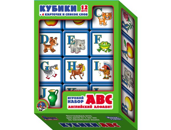 00352 Игра ABC на кубиках выдувныхс бортиком-55   12шт  английский  209 р.jpeg