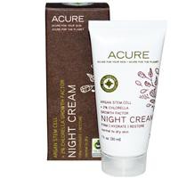 Acure Organics, Ночной крем со столовыми клетками аргании, 30 мл